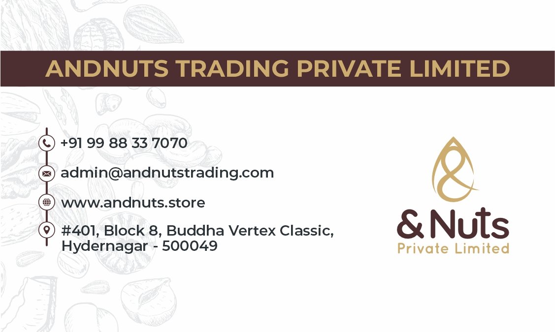 &Nuts Visiting Card Back